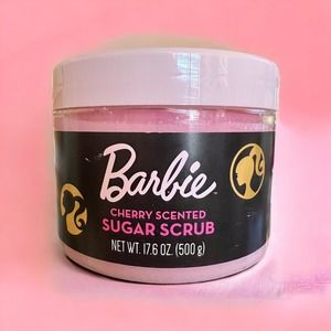 BARBIE Cherry Scented Sugar Scrub 17.6 Oz - NEW